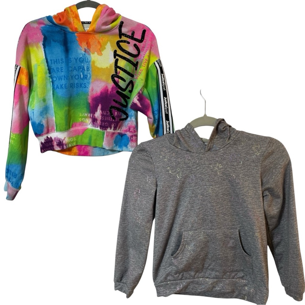 Kids Hoodies (2) Justice and Emma & Elsa Medium